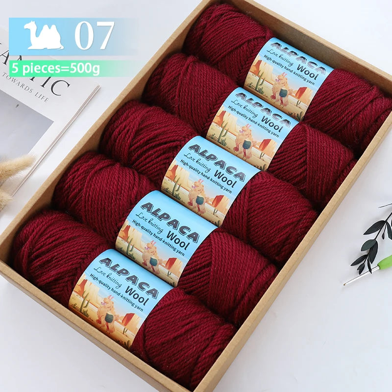 Yarn, Coarse for Knitting Sweaters, Coats, Shawls & Handmade Accessories