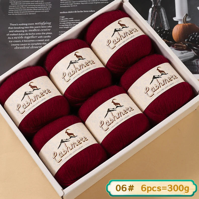 Yarn, Fine for Hand Knitting Sweaters, Scarves, Hats & Winter Accessories