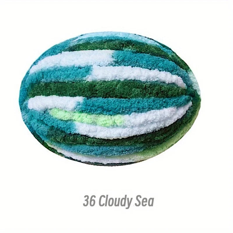 Yarn, Extra-Thick Chenille for Blankets, Cushions, Pet Beds & Cozy Crafts