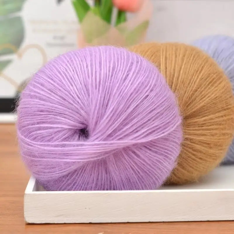 Yarn, Mohair Blend for Hand Knitting, Crochet & Creative Needlecraft Projects