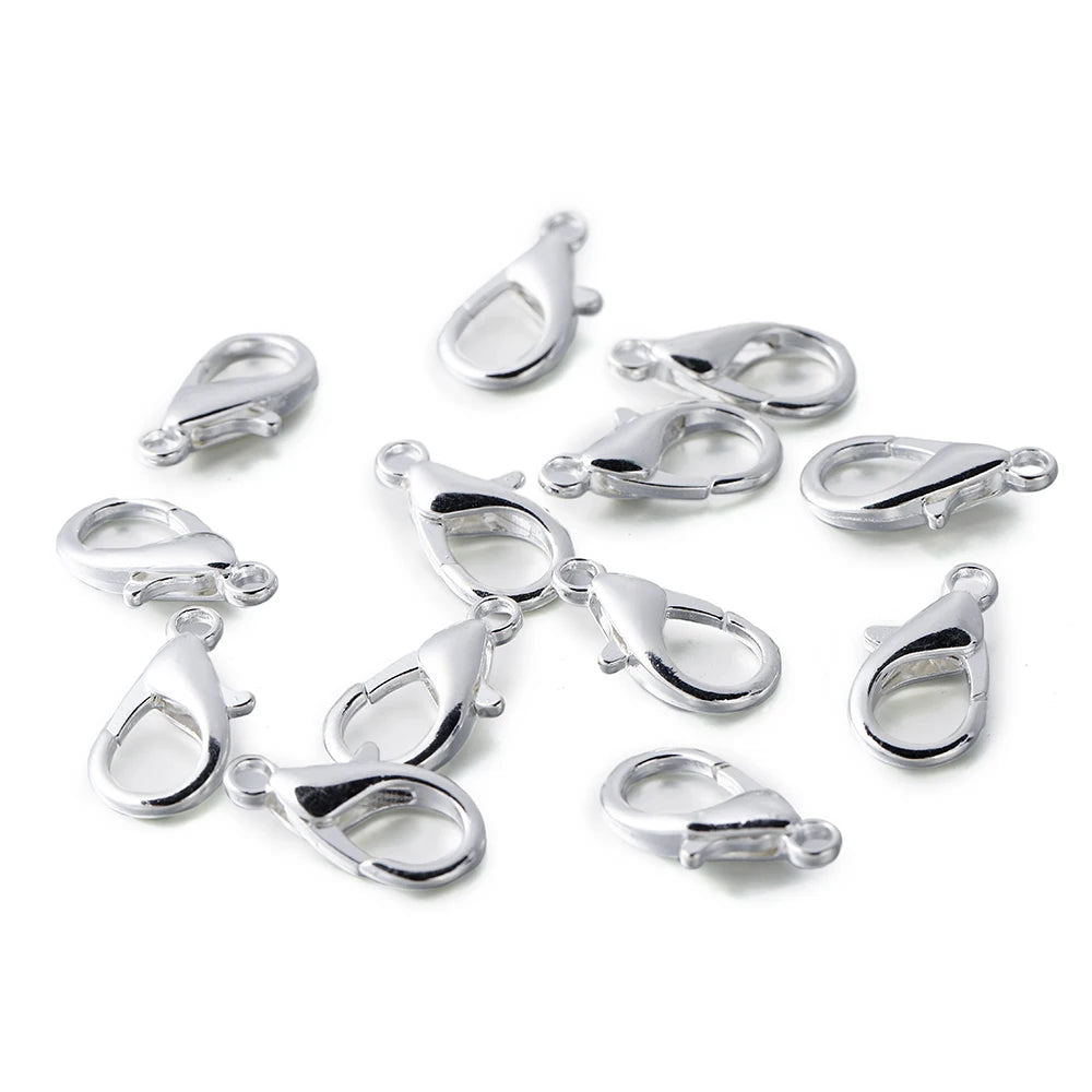 Lobster Clasps Metal Bracelet Necklace Connectors DIY Jewelry Making