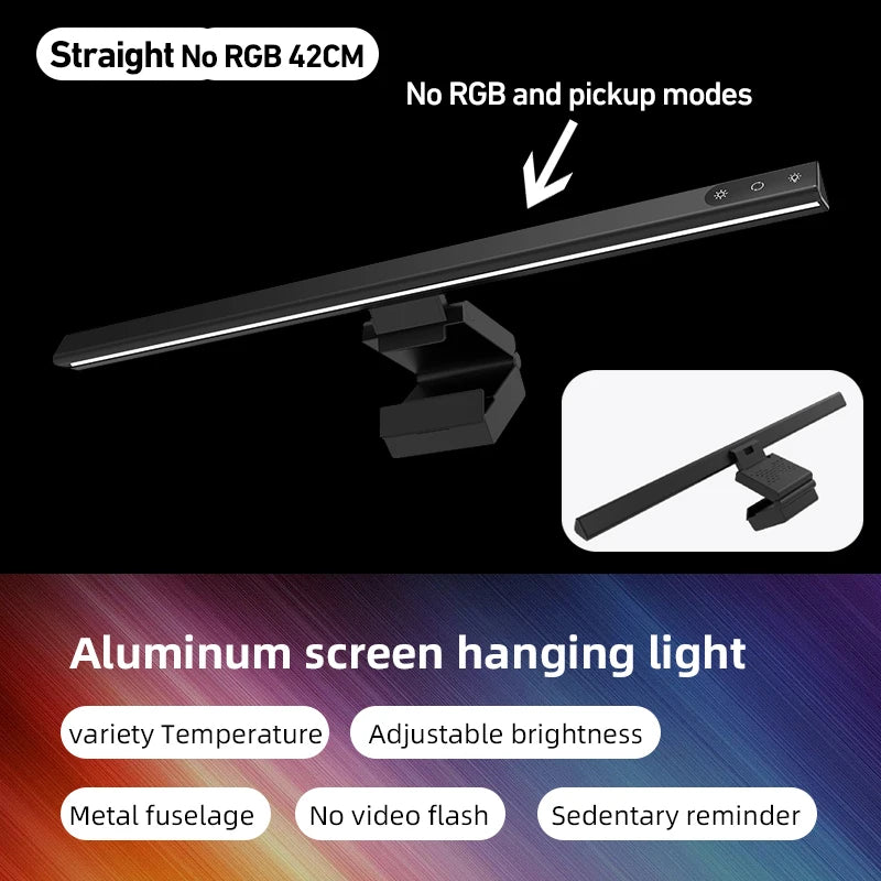 Computer Monitor Light Bar RGB LED Computer Monitor Light Bar Desk Lamp