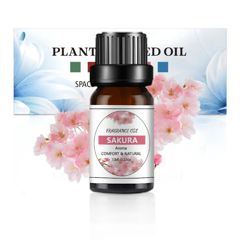 Fragrance Oil 10ml 33 Scents DIY Candle Soap Aromatherapy Diffuser 0.33oz