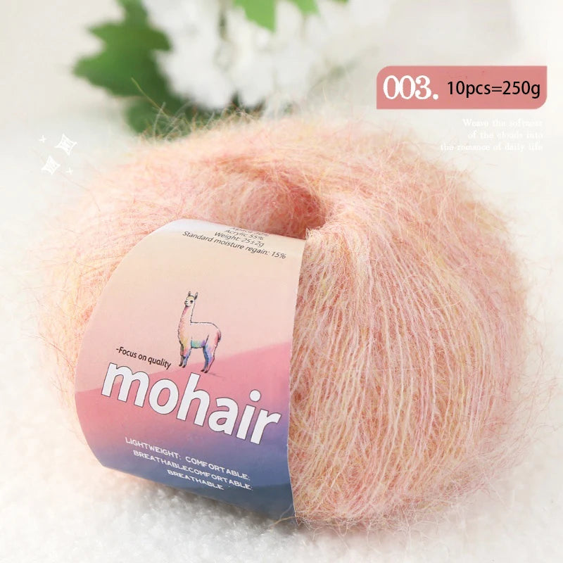 Yarn, Multicolor for Handmade Sweaters, Openwork Coats, Scarves & Shawls
