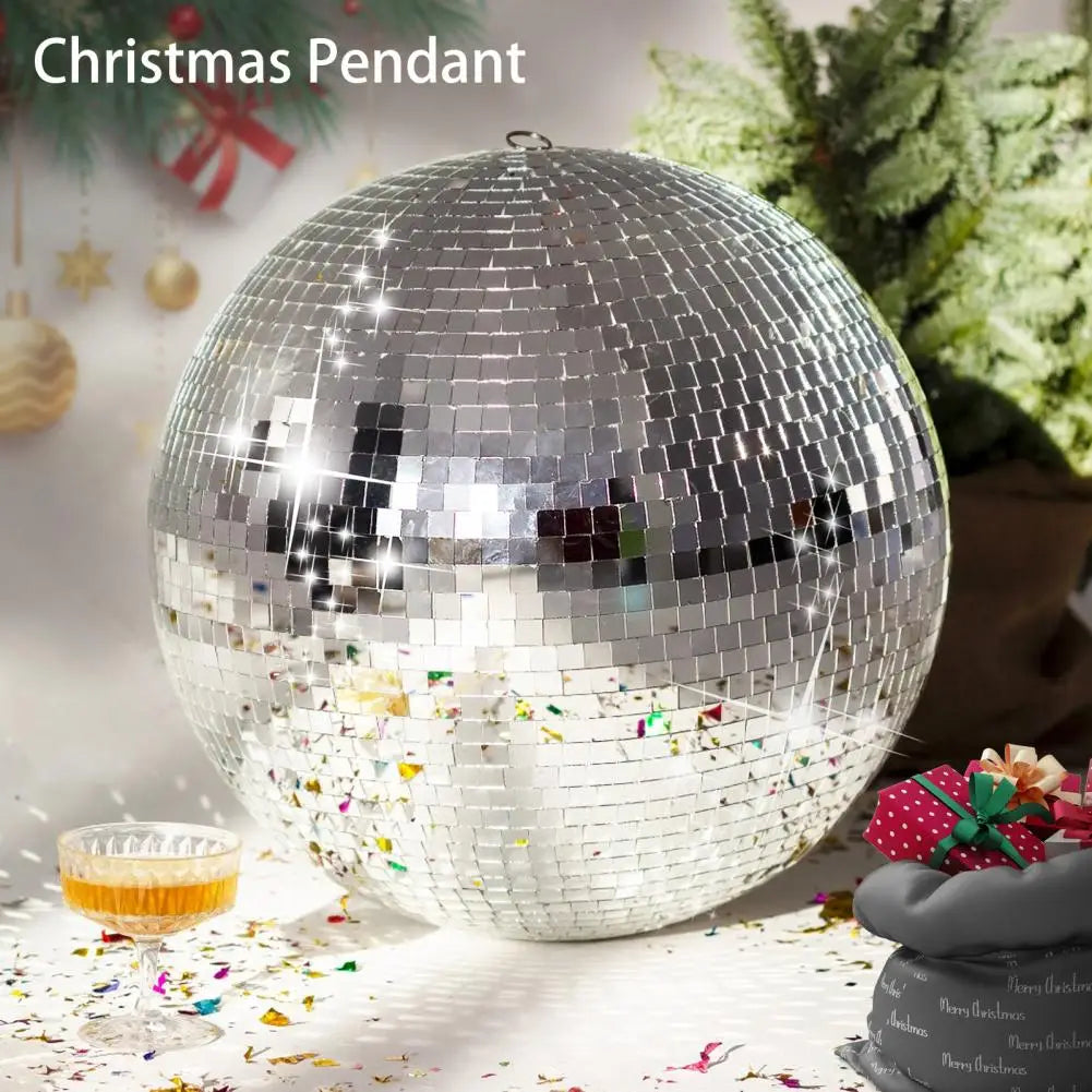 Large Disco Ball, Hanging Ball, Silver Color Ball, Big Ball Wedding Decoration (16Inch)