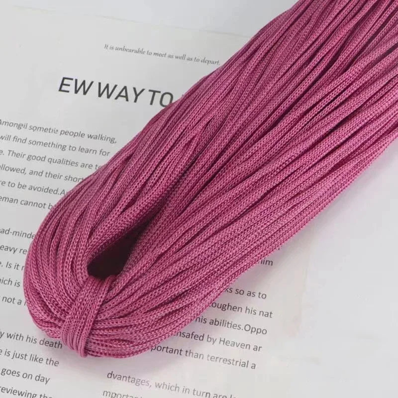 Yarn, Hollow Cord for Hand Crochet Summer Hats, Bags & Cushion Projects