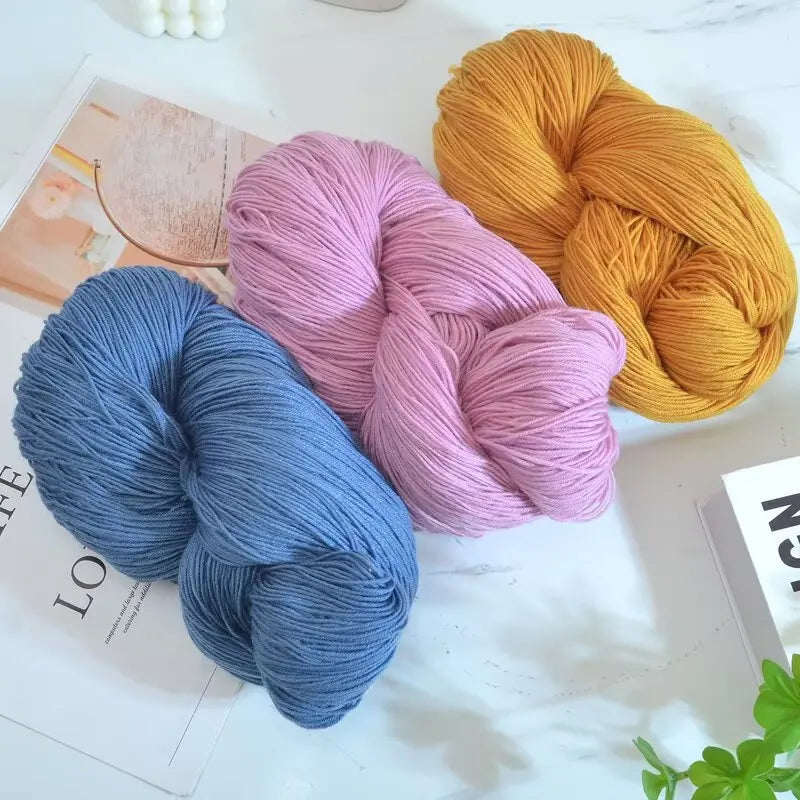 Yarn, Medium-Fine for Knitting Sweaters, Scarves, Vests & Handmade Blankets