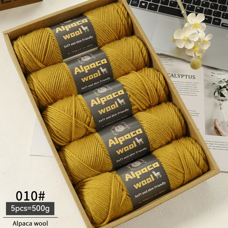 Yarn, Chunky for Knitting Sweaters, Coats, Hats, Gloves & Leg Warmers