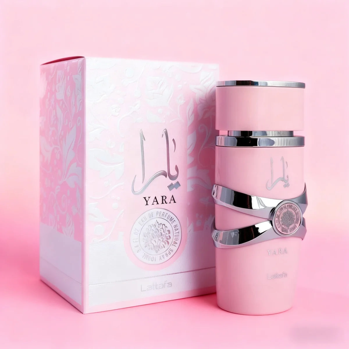 Lattafa Yara Women's Eau de Parfum 3.4 oz Vanilla Floral Gourmand Perfume Spray