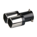 Universal 1-to-2 Stainless Steel Exhaust Tail Pipe Tip | Dual Outlet