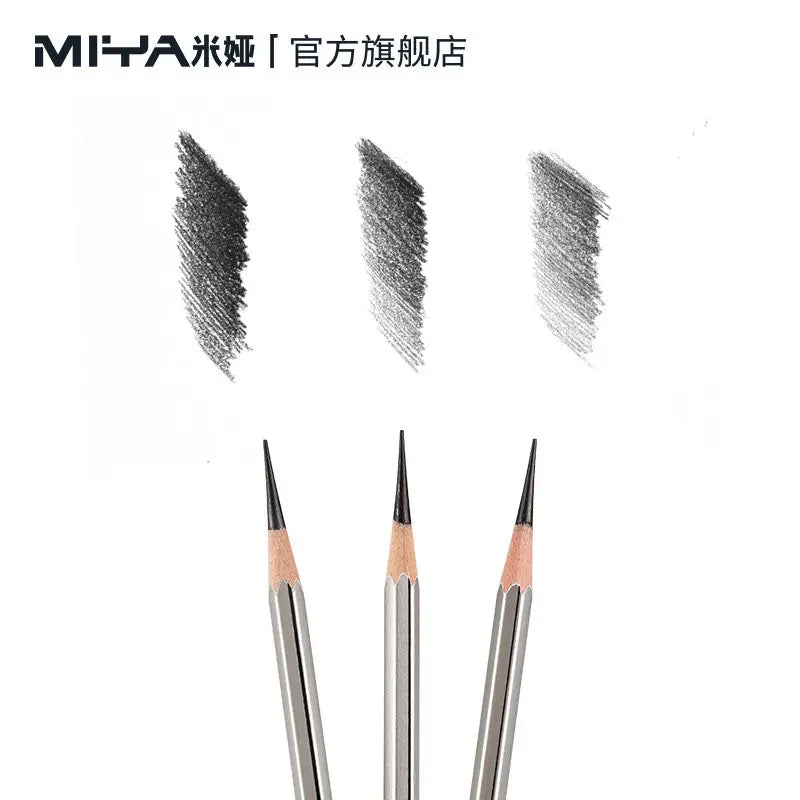Miya Matte Charcoal Pencils — Choose Your Hardness