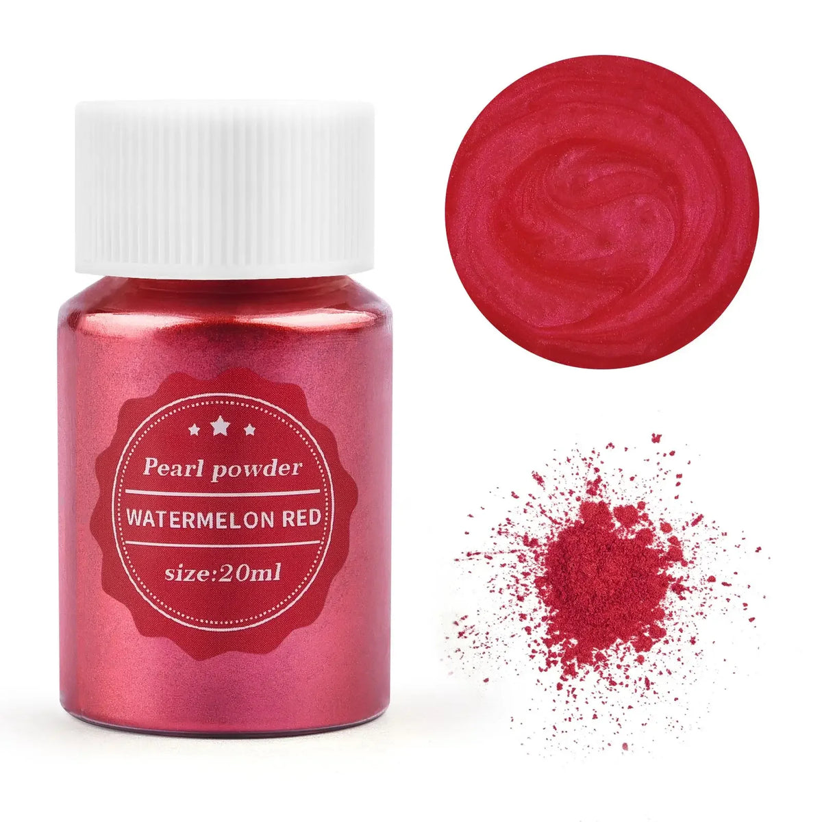 Pearlescent Mica Pearl Powder 10g — 24 Colors for Resin, Candles & Crafts