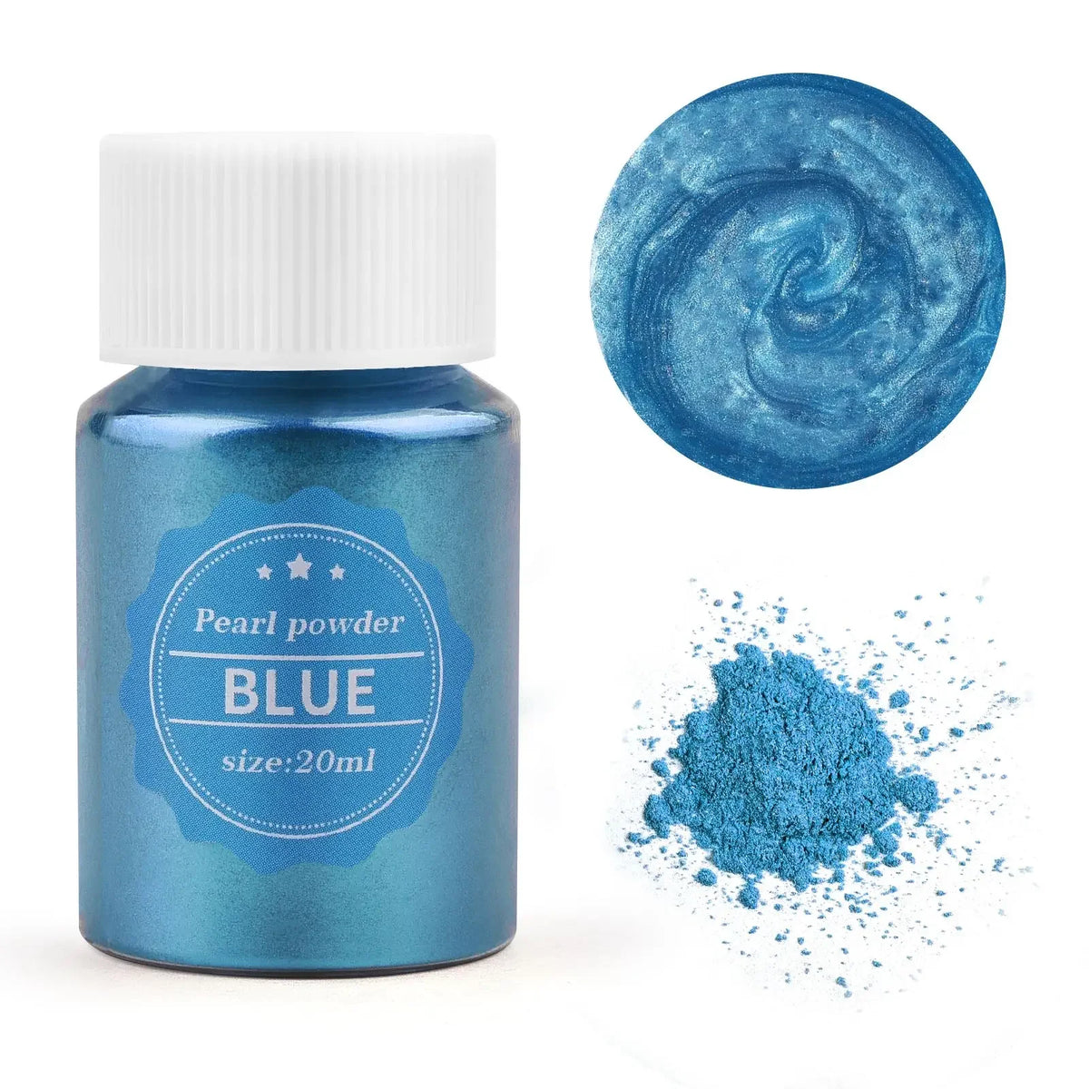 Pearlescent Mica Pearl Powder 10g — 24 Colors for Resin, Candles & Crafts