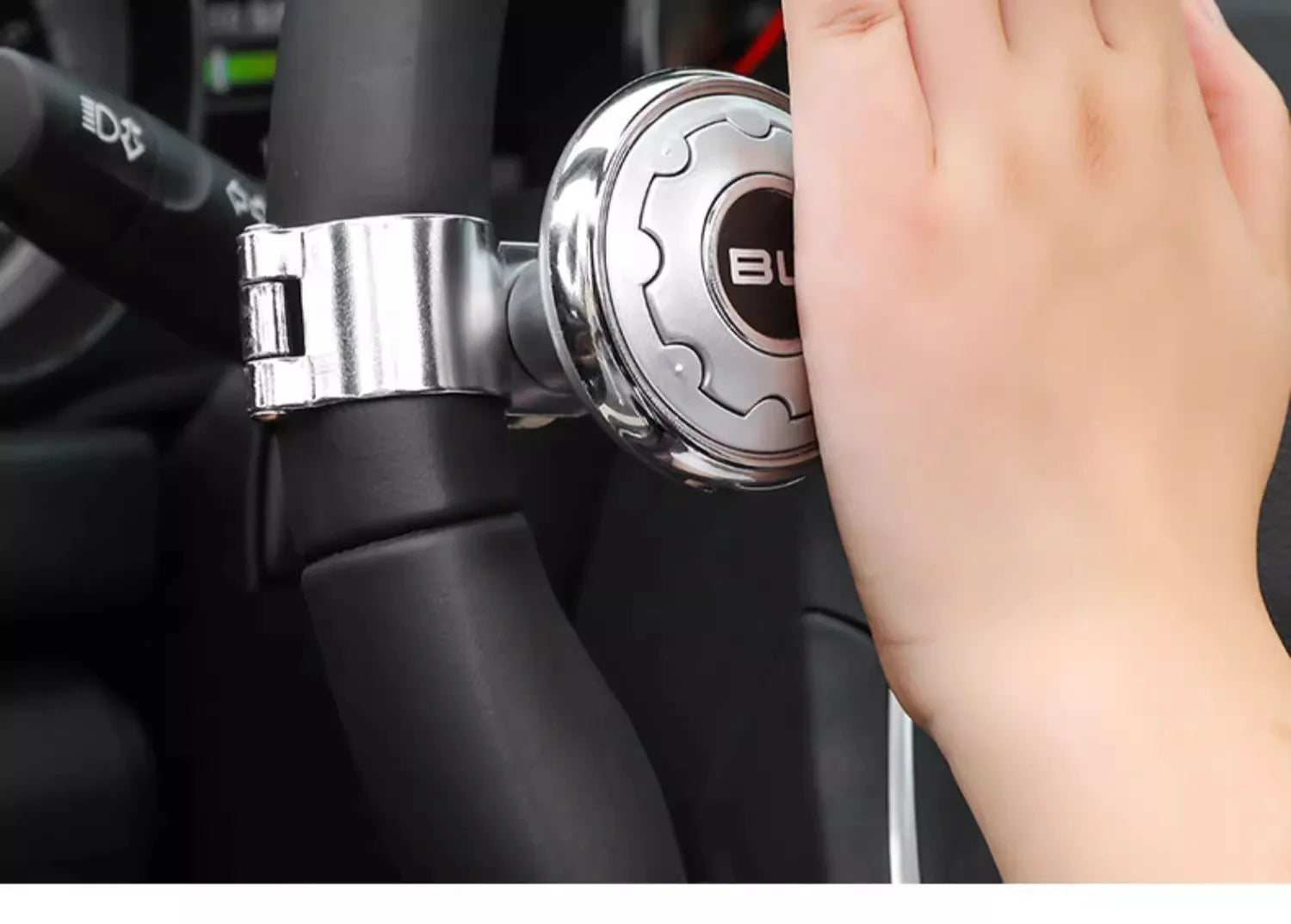 Car Steering Wheel Booster Ball Steering Wheel Cover Anti-Slip Comfort
