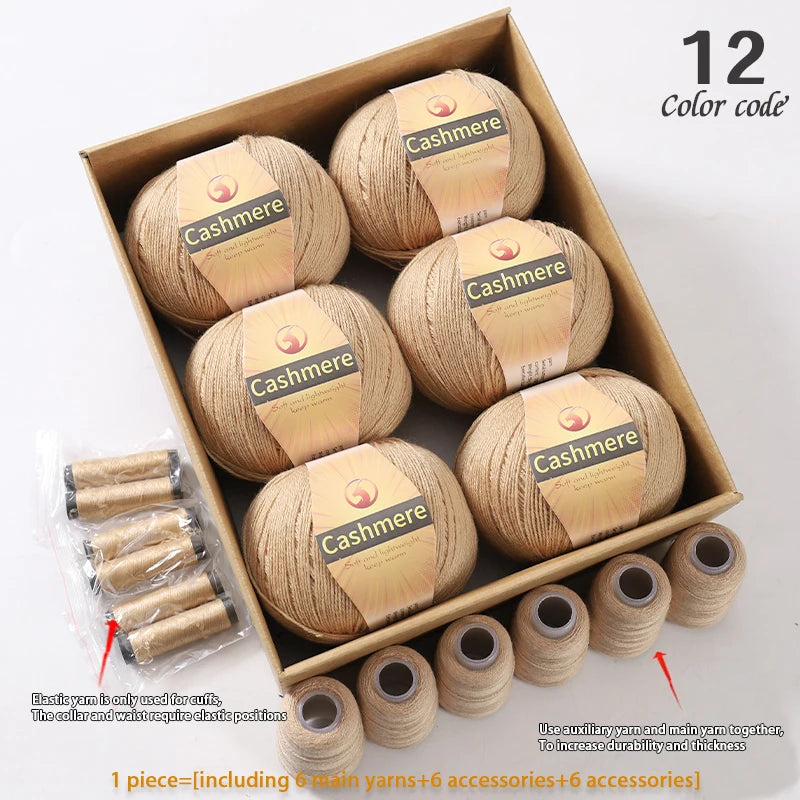 Yarn for Hand Knitting Sweaters, Scarves, Hats & Winter Layering Projects