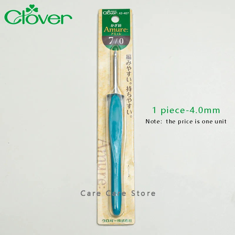 Crochet Hook, Clover Amure for Handmade Yarn Crafts & Needlework Projects
