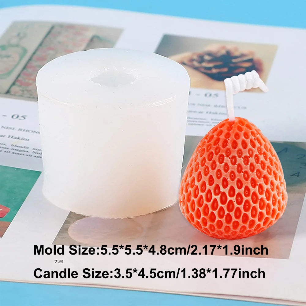 Fruit Candle Mold - Silicone 3D, 13 Designs