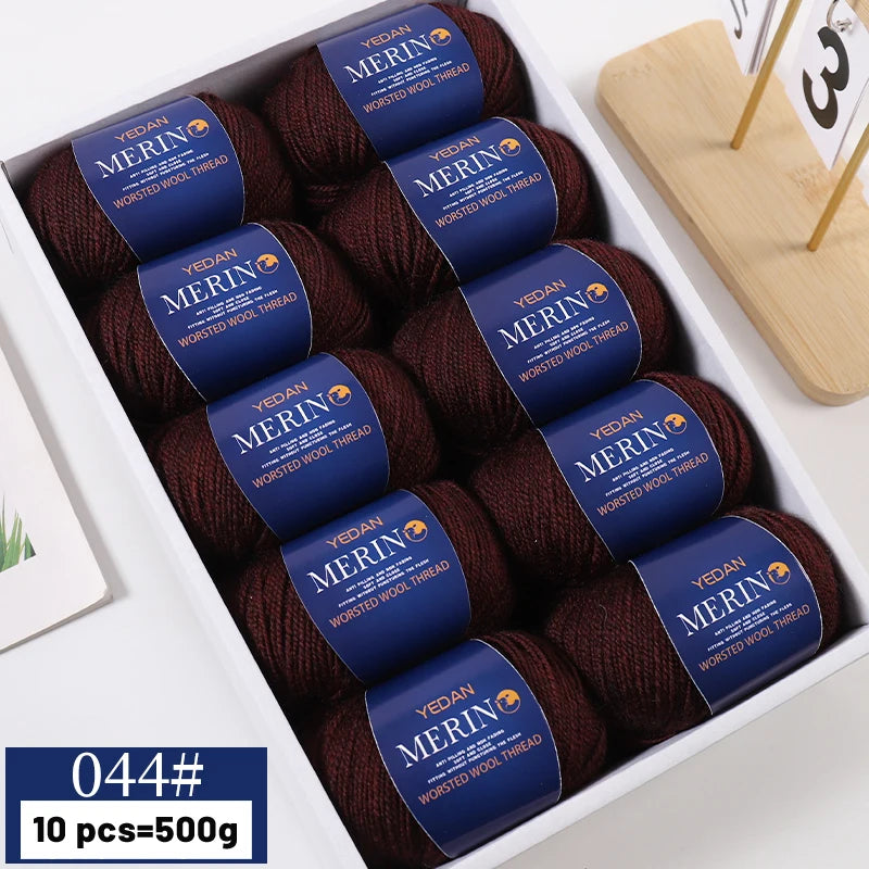 Yarn, Fine for Hand Knitting Sweaters, Scarves, Hats & Winter Accessories