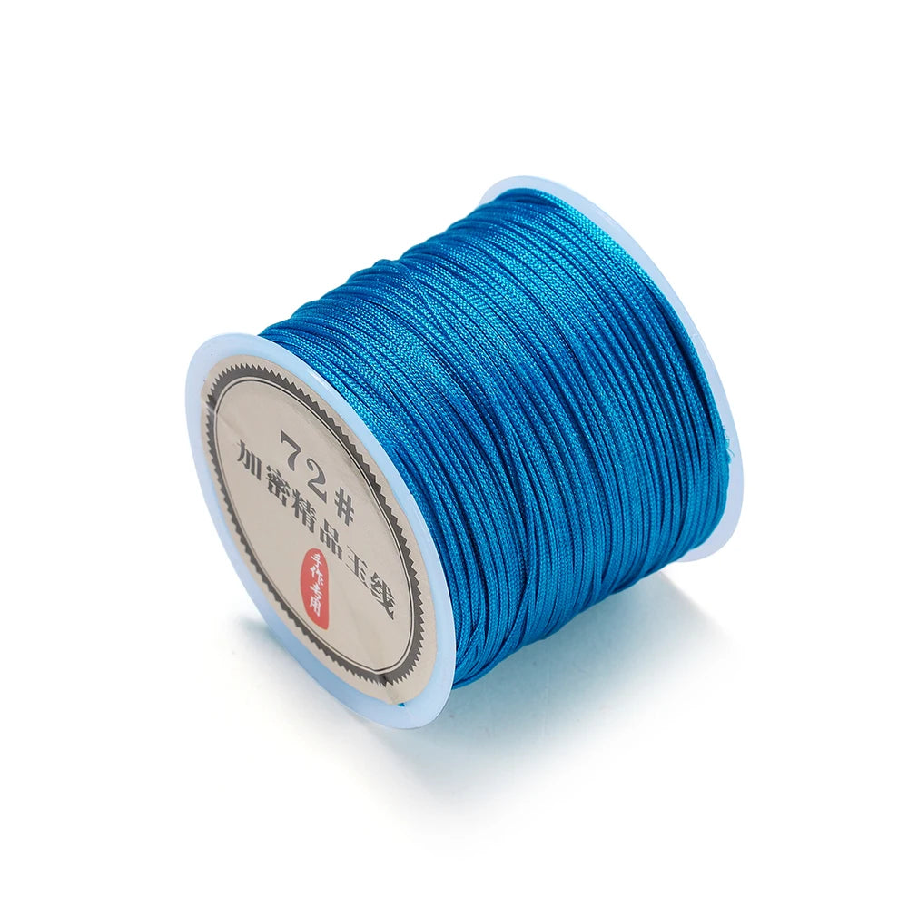 Beading Cord Nylon Chinese Knot Bracelet Braided String Tassel Craft Supplies