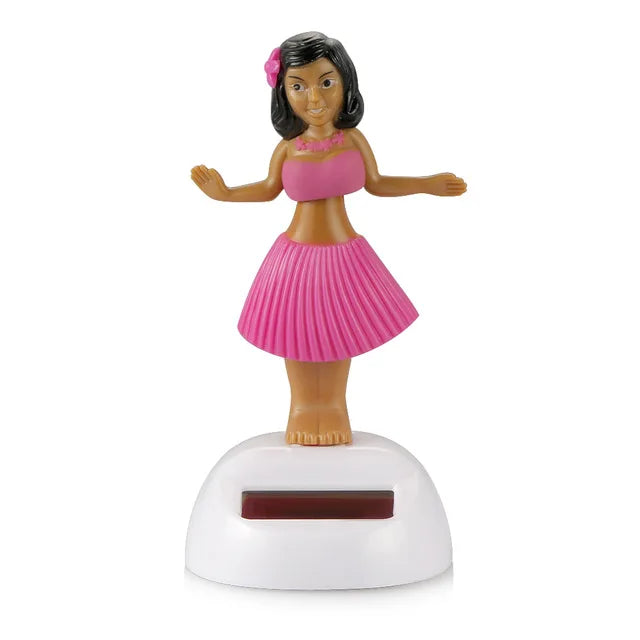 Car Ornament Solar Powered Dancing Car Dashboard Ornament Decoration