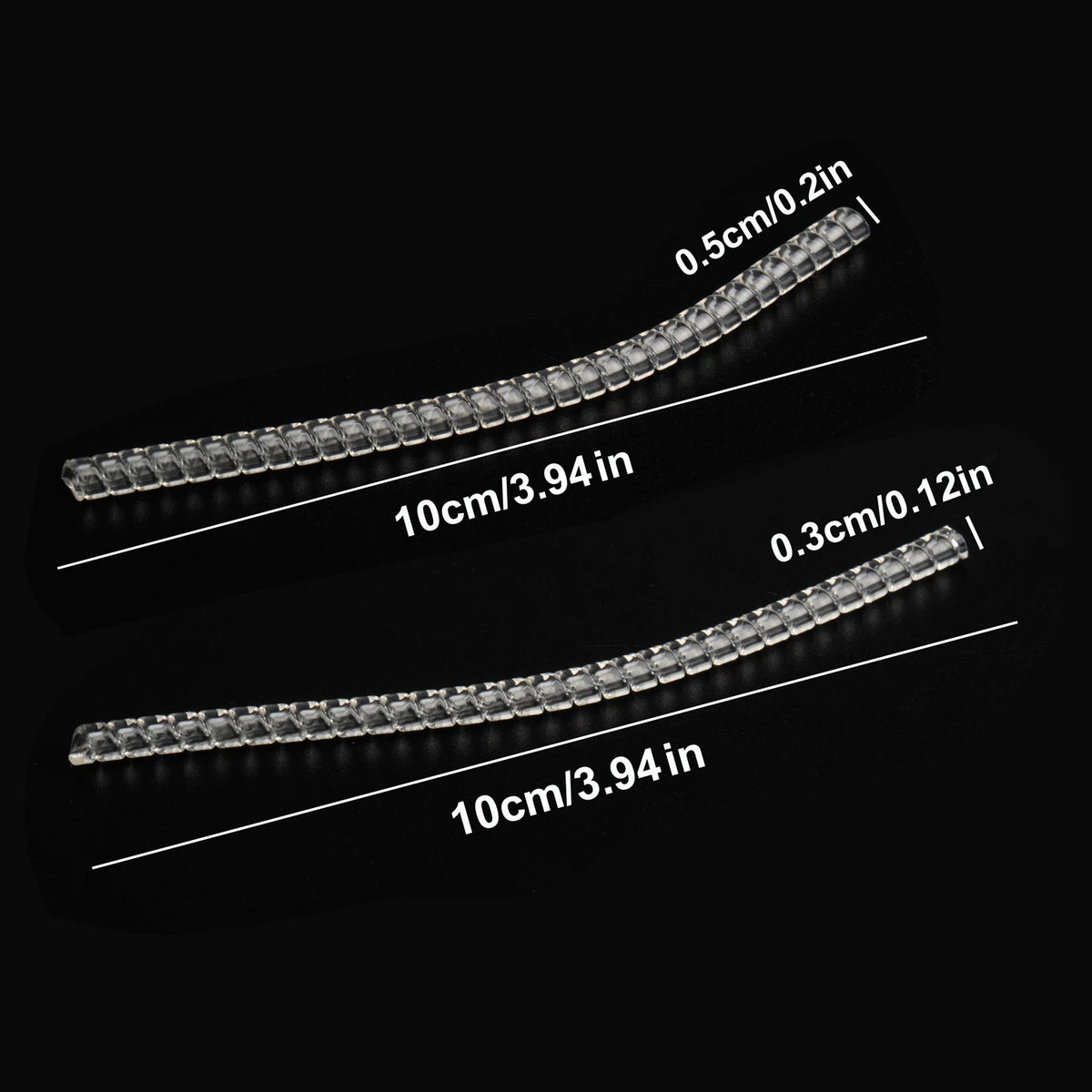 Ring Size Reducers Clear Spiral Jewelry Guards DIY Jewelry Making Craft Supplies