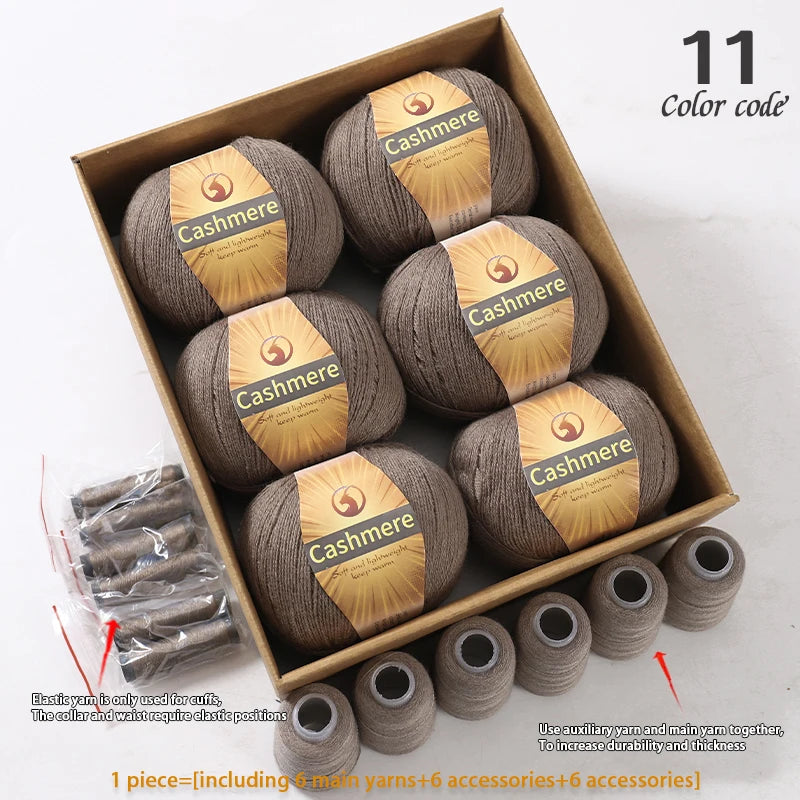 Yarn for Hand Knitting Sweaters, Scarves, Hats & Winter Layering Projects