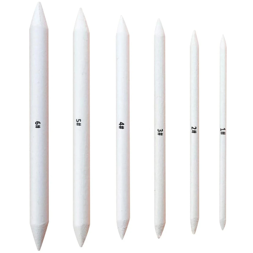 Dual-Tip Blending Sponge Pens — Foam Blenders for Drawing & Pastel