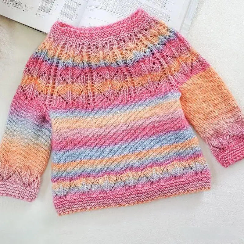 Yarn, Rainbow Gradient for Crochet Sweaters, Scarves, Hats & Shawls