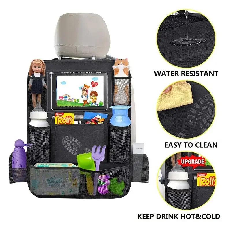 Car Backseat Organizer with Tablet Premium Quality Replacement Accessory