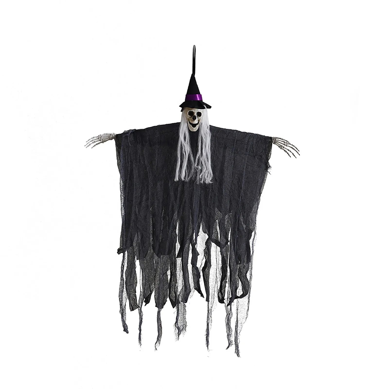 Halloween Skeleton Ghost Hanging Decoration Spooky Horror Ghost Props For Outdoor Indoor Garden Haunted House Reapers Ornament