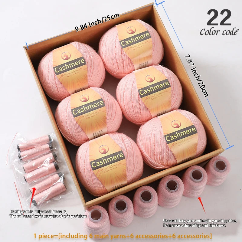 Yarn for Hand Knitting Sweaters, Scarves, Hats & Winter Layering Projects