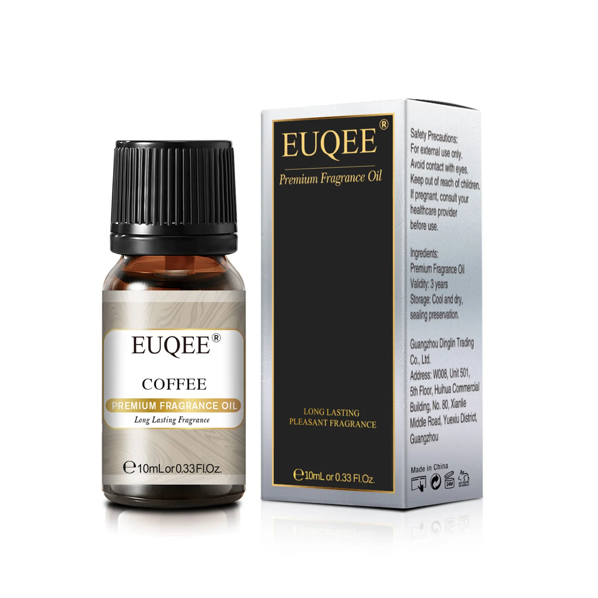 EUQEE 10ml Premium Fragrance Oil — 13 Scents for Candles, Soap & Crafts