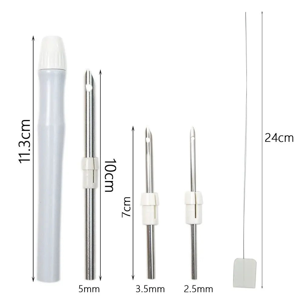 Punch Needle Tool Set, Embroidery Pen for Handmade Stitching & Yarn Crafts