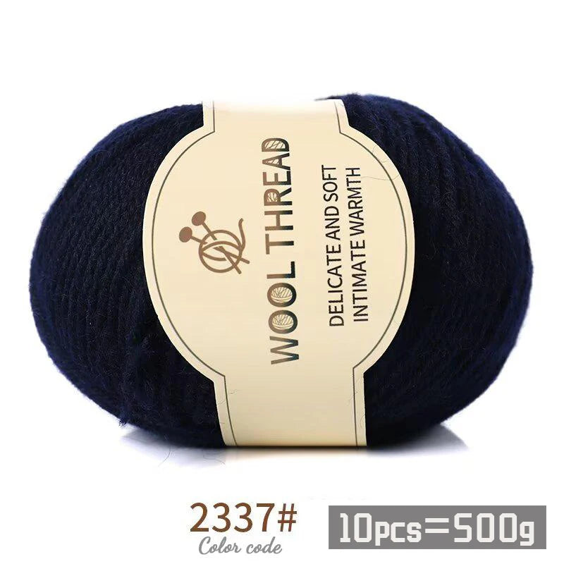 Yarn, Medium-Coarse for Handmade Sweaters, Scarves, Hats & Winter Knitwear