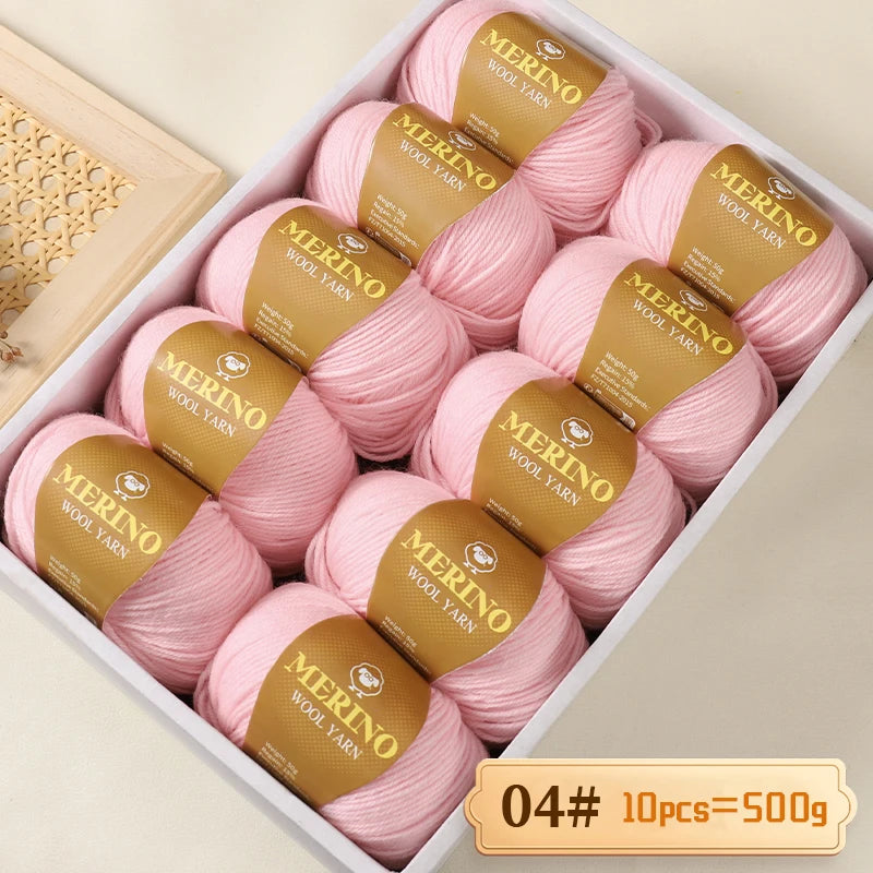 Yarn, Medium-Fine for Hand Knitting Sweaters, Scarves & Winter Hats