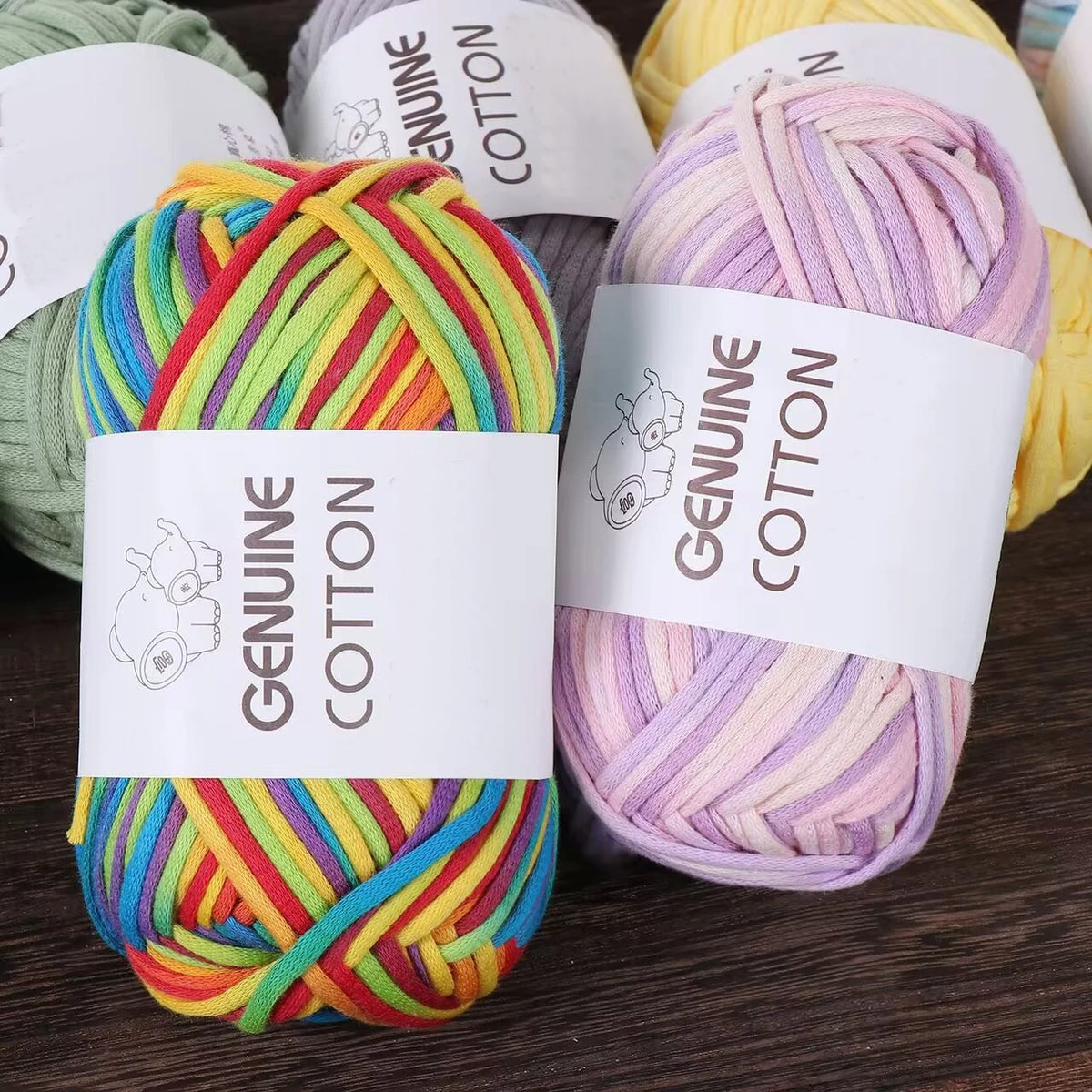 Yarn, Hollow Cord for Crochet Shoes, Scarves, Bags, Hats & Blanket Crafts