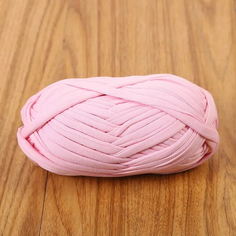 Yarn, Flat T-Shirt Style for Crochet Rugs, Bags, Slippers & Handmade Crafts