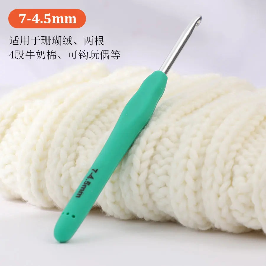 Crochet Hook, Aluminum for Handmade Yarn Crafts & Needlework Projects