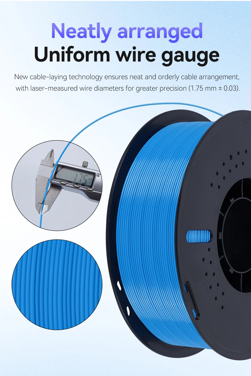 KINGROON 10KG PLA Filament PETG 3D Filament 1.75mm For 3D Printer Filament Bundle Mixed Colors FDM Printing Material Fast Ship