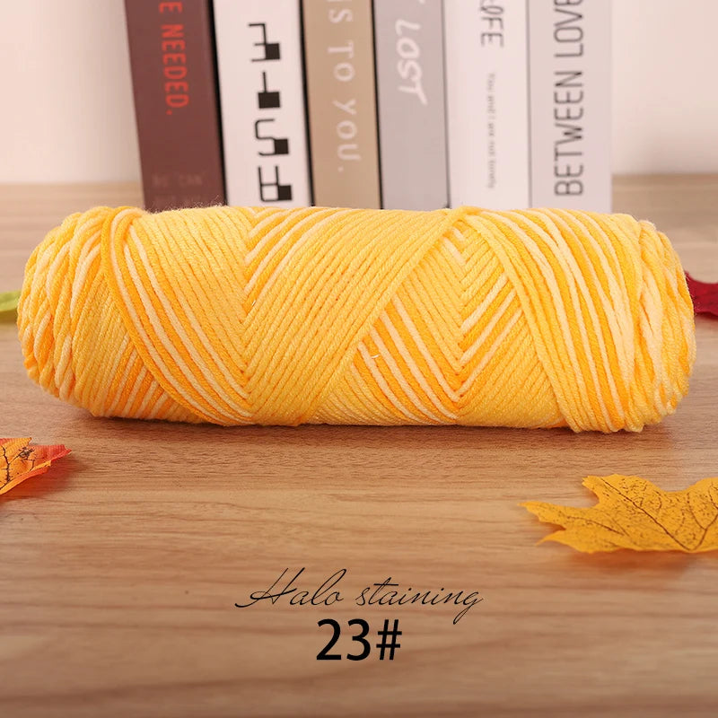 Yarn, Multicolor for Handmade Sweaters, Scarves, Blankets & Crochet Crafts