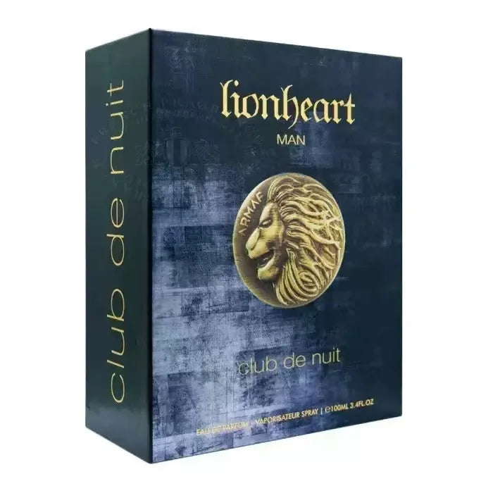 Armaf Club de Nuit Lionheart Man Men's Cologne EDP 3.4 oz Woody Spicy Spray