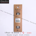 Knitting Needle Tips, ChiaoGoo FORTE for Interchangeable Needlecraft Tools