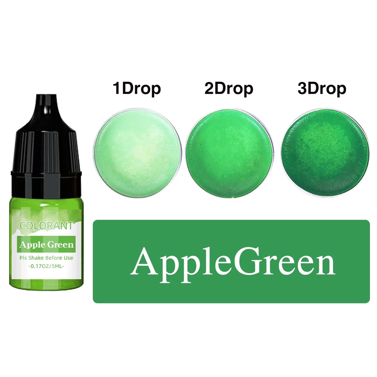 Liquid Candle & Soap Colorant 5ml — 20 Colors for Soy, Beeswax & Paraffin