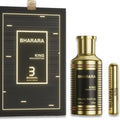 Bharara King Gold Edition Men's Cologne EDP 3.4 oz Woody Spicy with Travel Spray