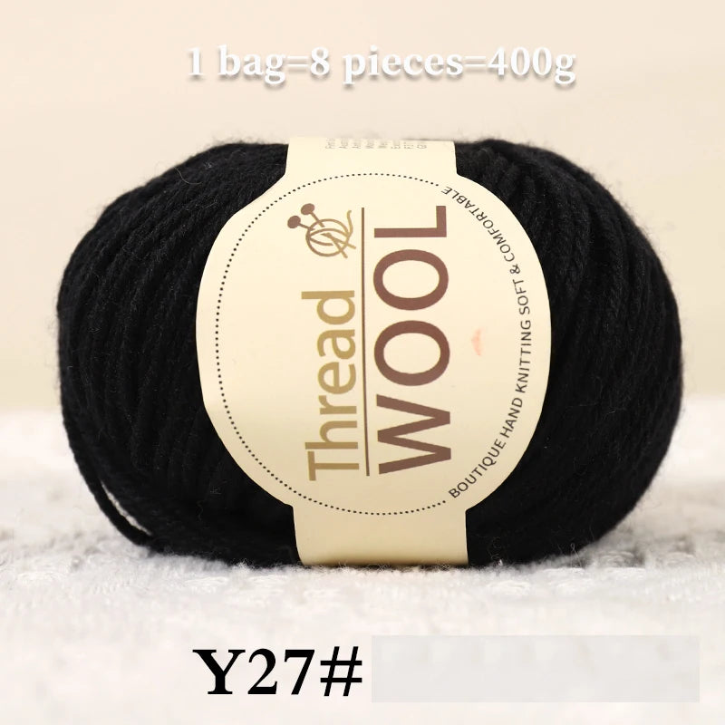 Yarn, Medium-Thick for Sweaters, Scarves, Gloves, Socks, Shawls & Coats