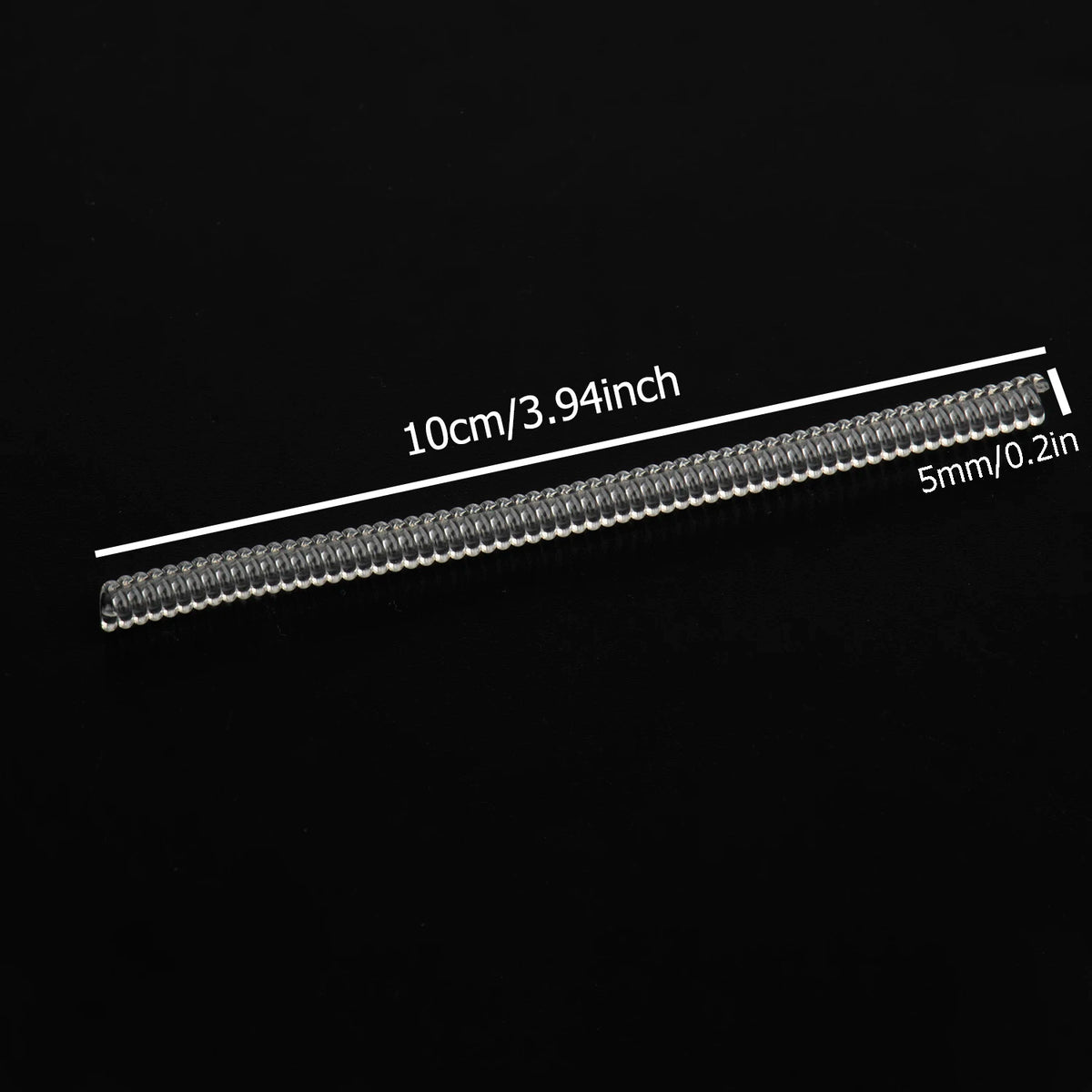 Ring Size Reducers Clear Spiral Jewelry Guards DIY Jewelry Making Craft Supplies