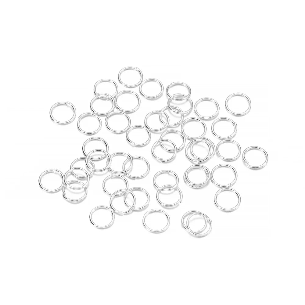 Jump Rings Open Single Loops Split Necklace Bracelet DIY Jewelry Making