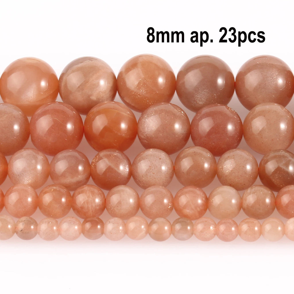 Stone Beads Nude Sunstone-Style Faceted Irregular for DIY Jewelry Making