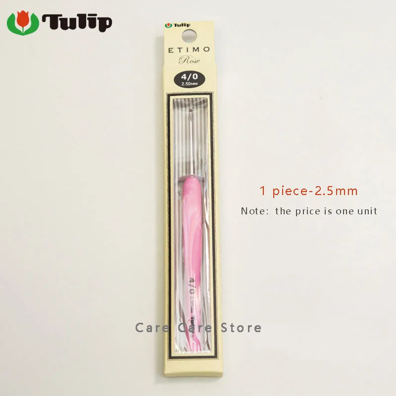 Crochet Hook, Tulip Etimo Rose for Embroidery & Handmade Needlework Crafts