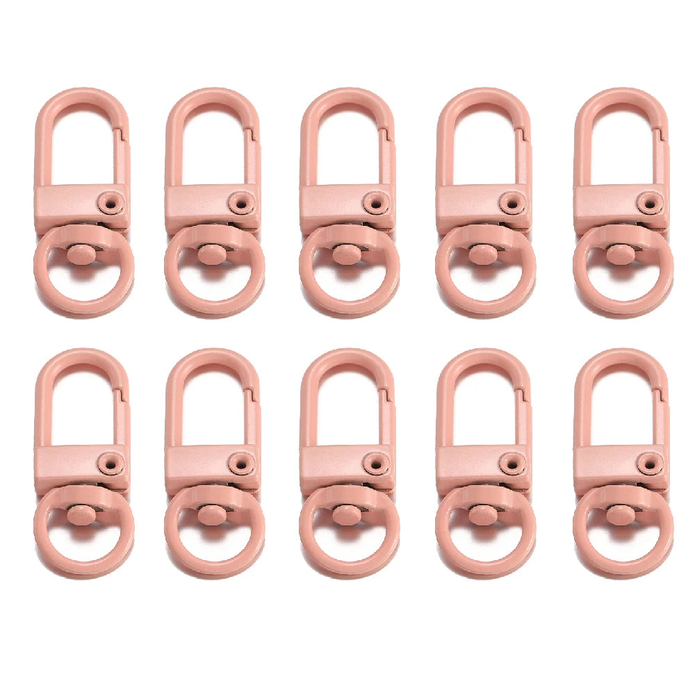 Lobster Clasps Alloy Snap Hooks Keychain Findings DIY Jewelry Making